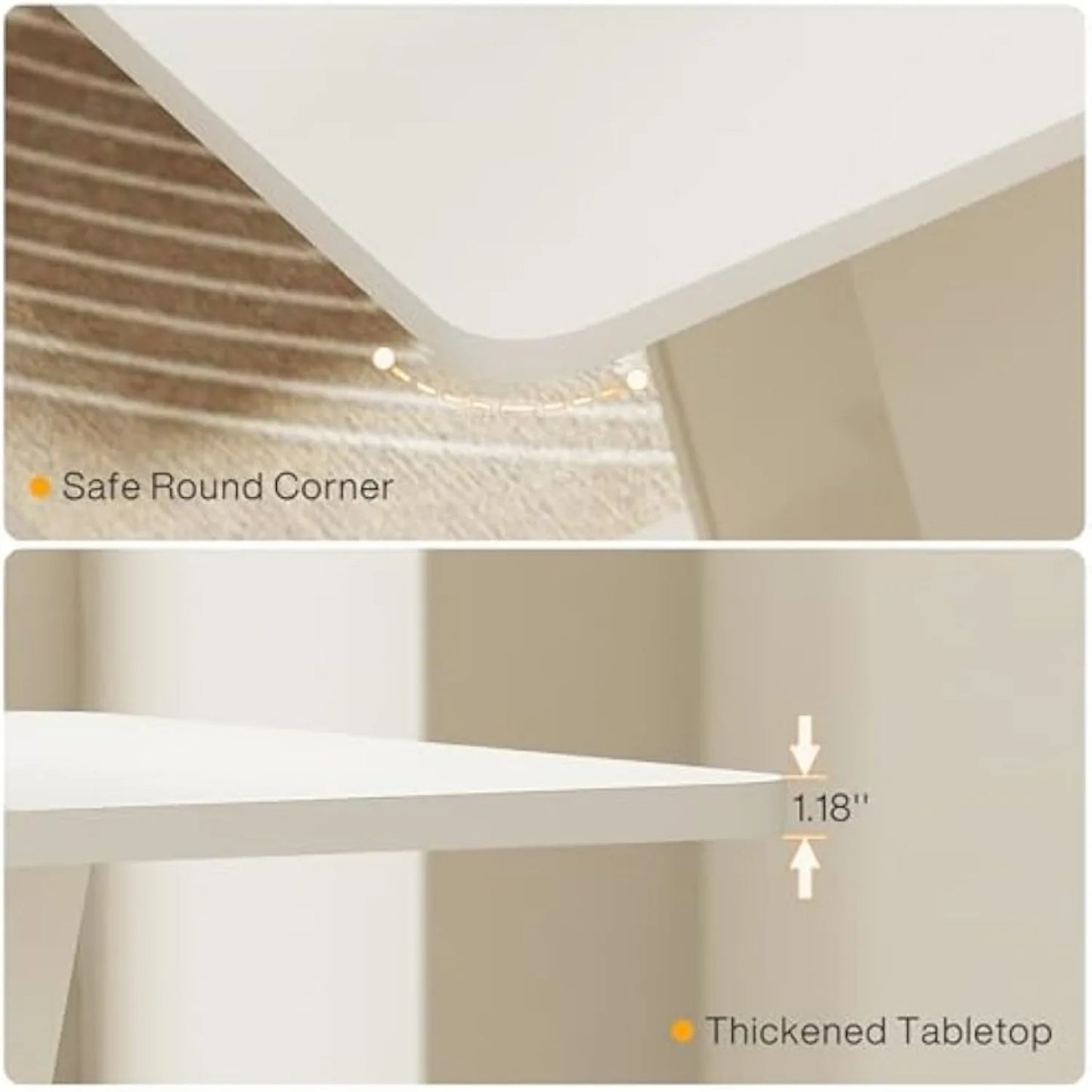 LITTLE TREE Modern Dining Table for 4-6 People