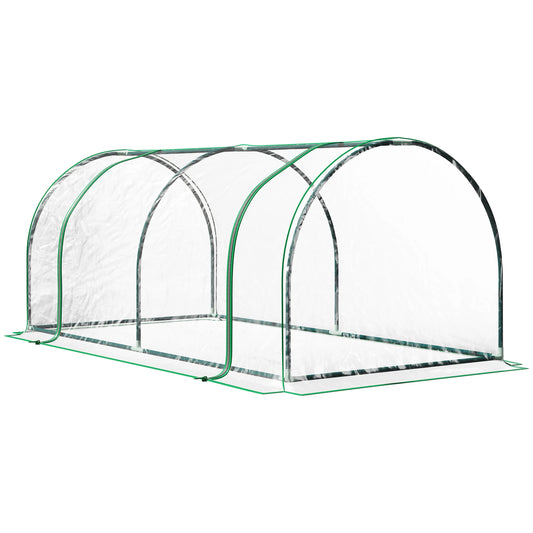 Outsunny 7' X 3' X 2.5' Mini Greenhouse