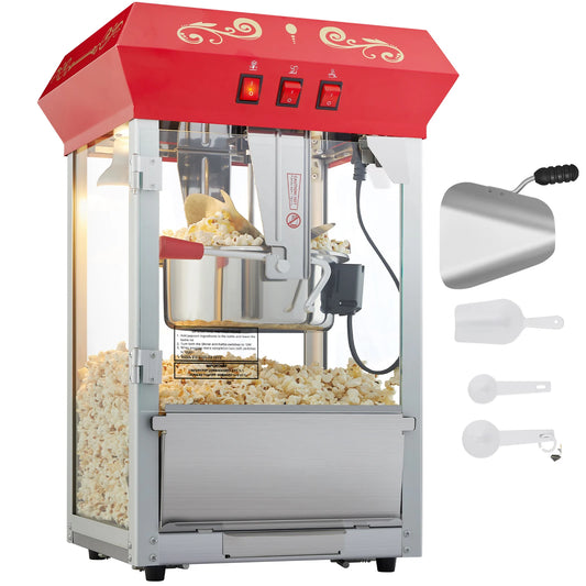 SucceBuy 8/12Oz Electric Popcorn Maker Commercial Machine