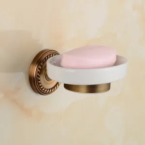 Solid Brass Bathroom Accessories Set