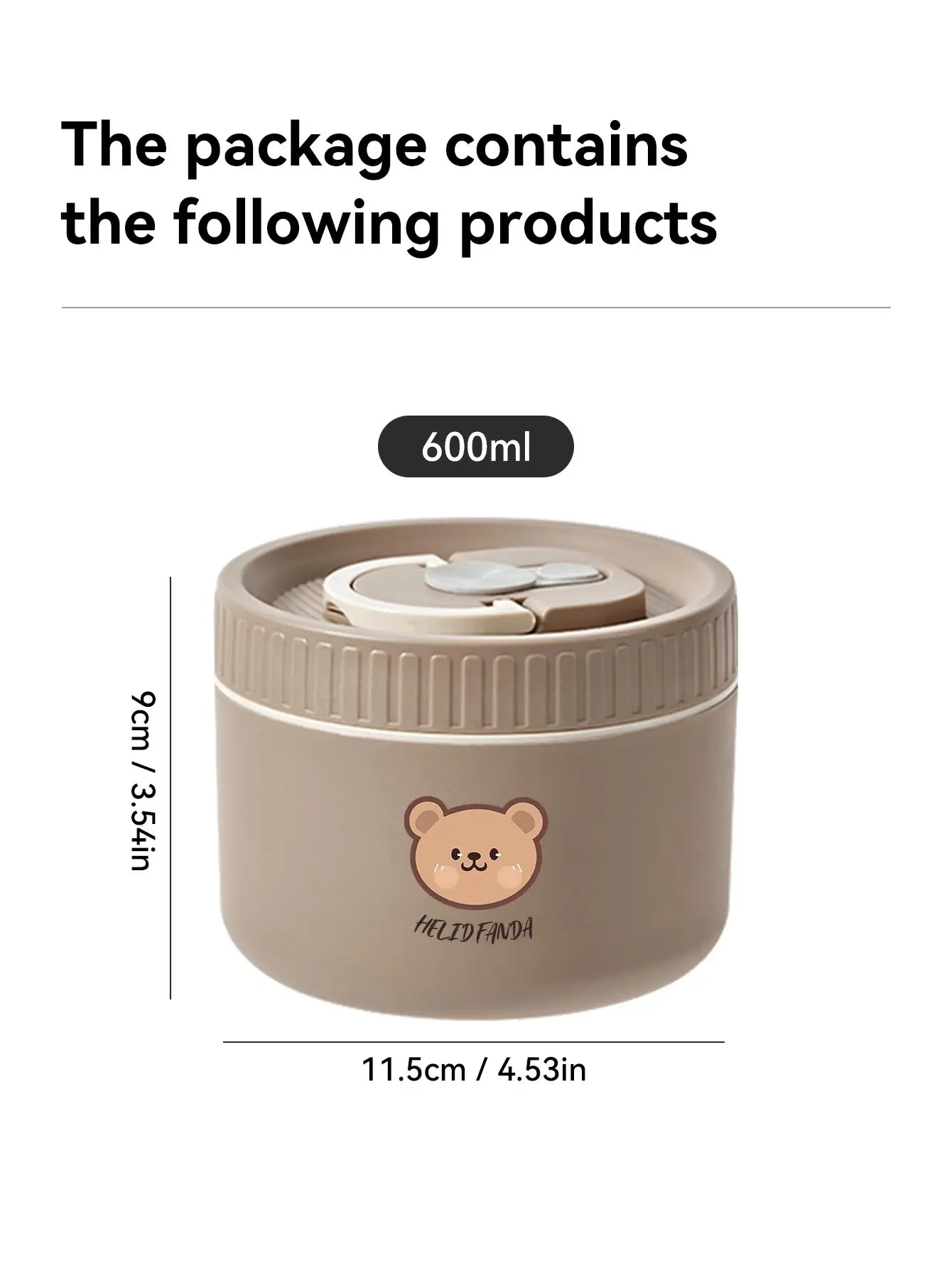 WORTHBUY Portable Insulated Lunch Box 304 Stainless Steel