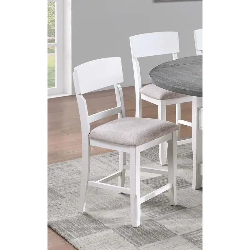 Classic 7-Piece Counter Height Dining Set 6 Chairs