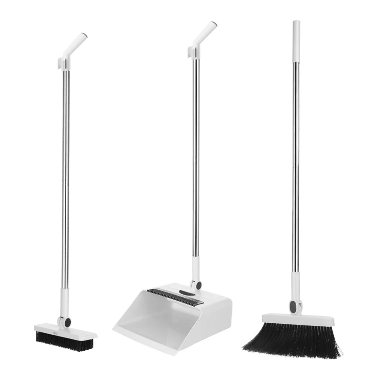 3in 1 Broom and Dustpan Set Floor Brush Home/ Office