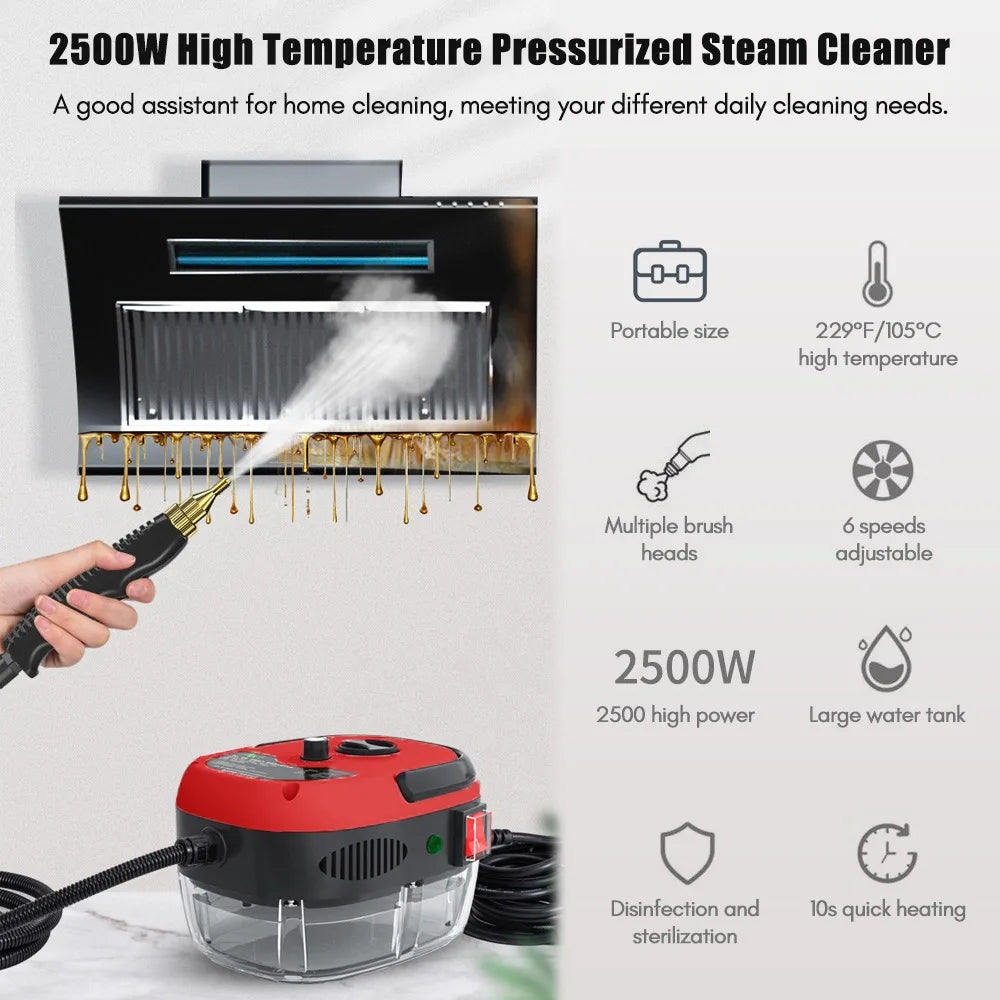 Portable Handheld Steam Cleaner High Temperature