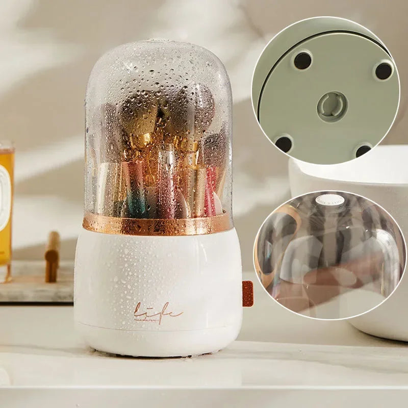 360° Rotating Makeup Organizer