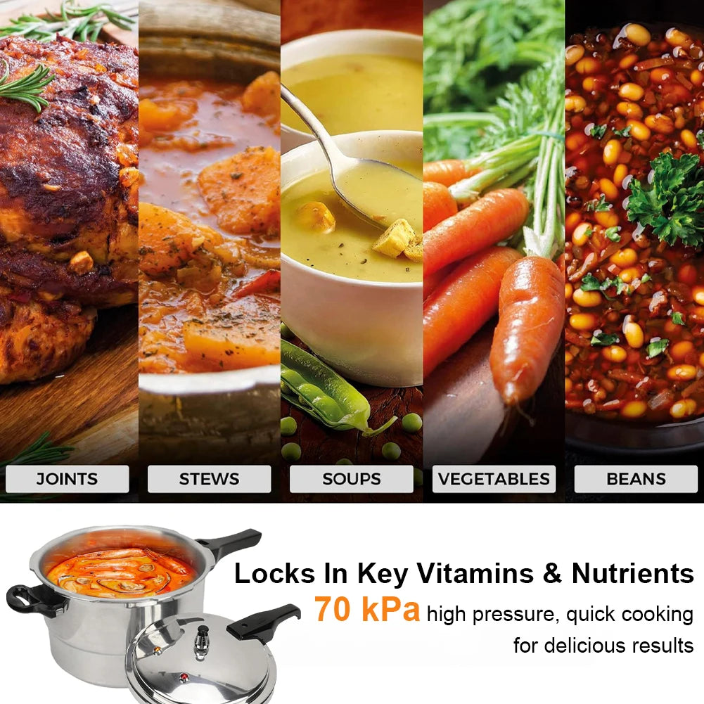 Pressure Cooker with Steaming Plate Small